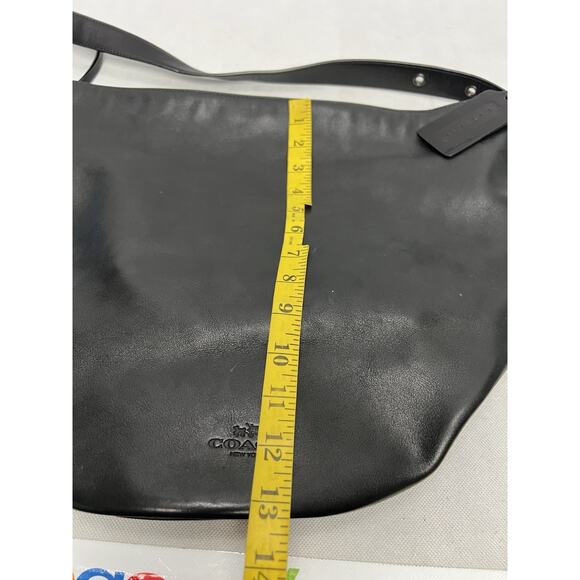 Coach 32282 Bleeker Soft Port Duffle Feed Bag Black Original Hangtag - Picture 10 of 10